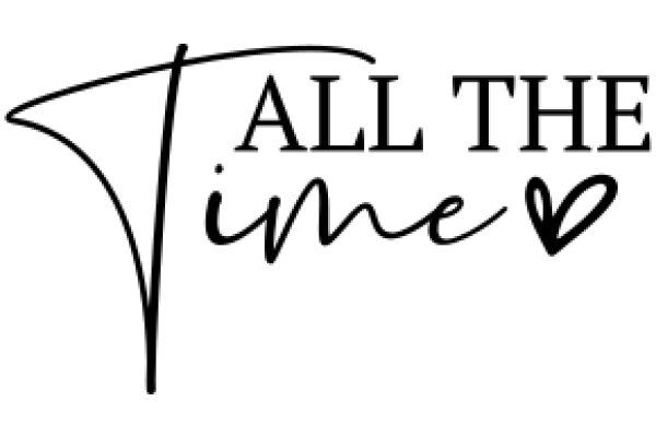 All the Time: A Graphic Design