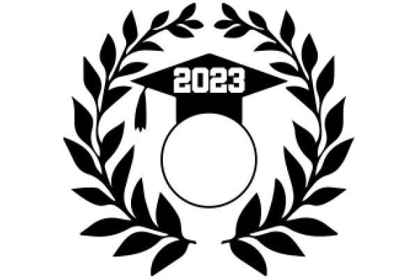 2023 Graduation Laurel Wreath with Number 23