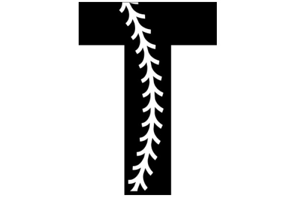 A Logo of a T with a Tree Branch Design