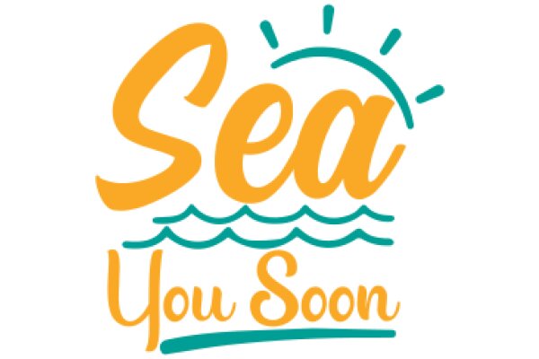 Sea You Soon: A Graphic Design for a Greeting Card