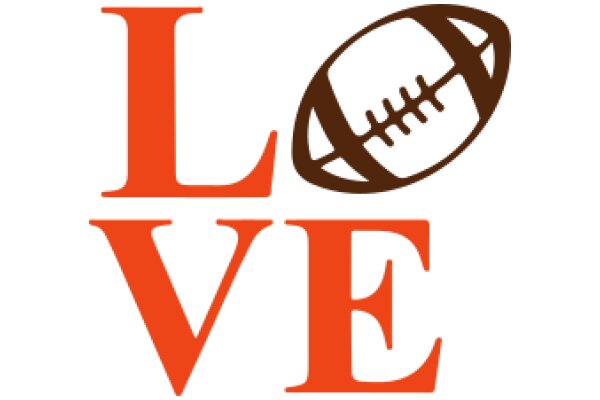 Love for Football Symbolized in a Logo