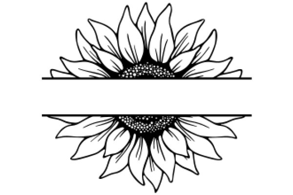 Stylized Sunflower Illustration