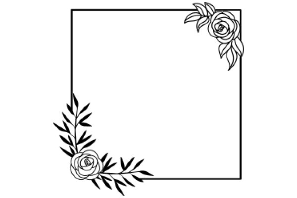 Elegant Rose Border: A Timeless Decorative Element