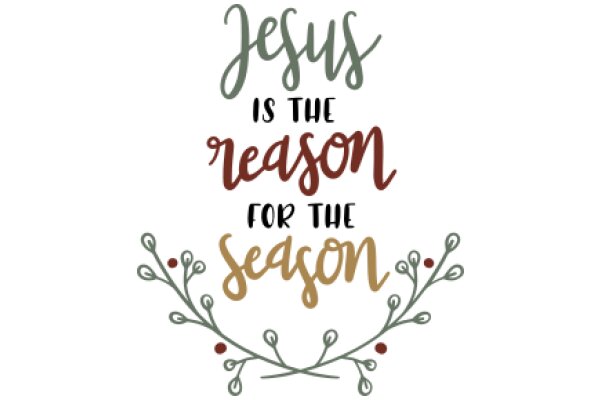 Inspirational Quote: Jesus is the Reason for the Season