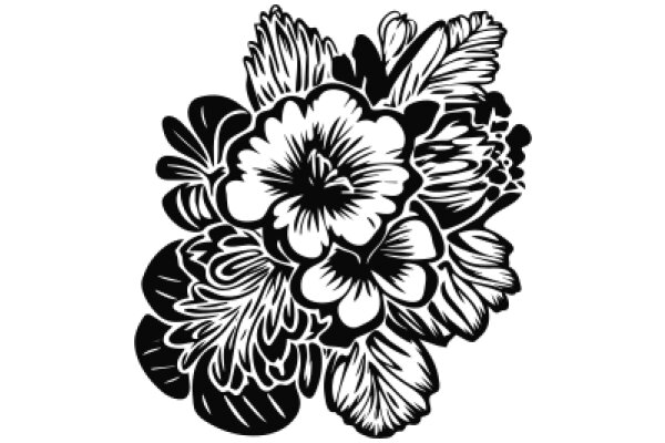 Stylized Floral Pattern in