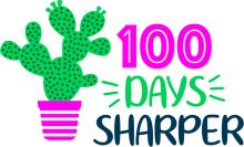 Celebrating 100 Days of Sharpness with a Cactus Sharpener