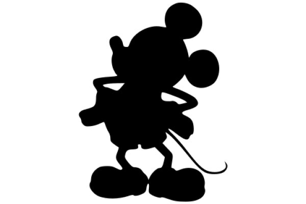 Silhouette of a Classic Disney Character