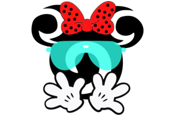 Whimsical Character: A Playful Combination of Minnie Mouse and a Ladybug