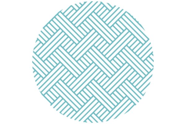 Stylized Geometric Pattern in a Circle