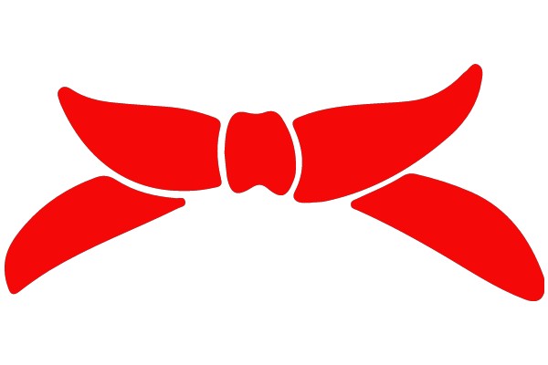 Vivid Red Butterfly Logo