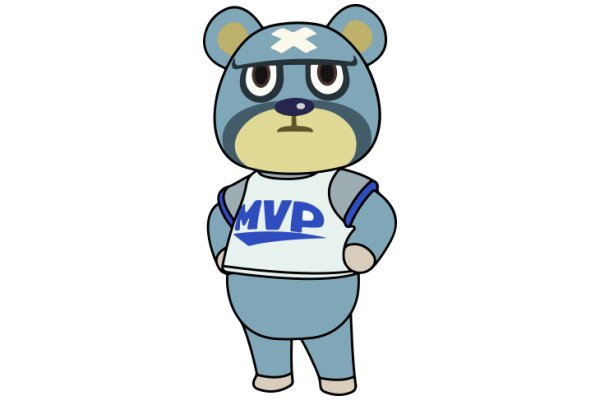 MVP Bear: A Friendly Cartoon Character