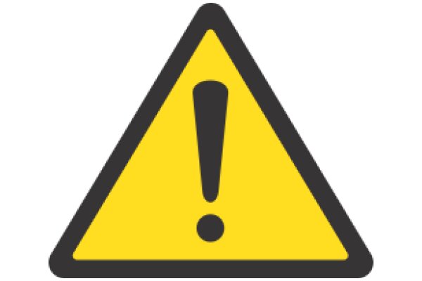 Caution Sign with Exclamation Mark