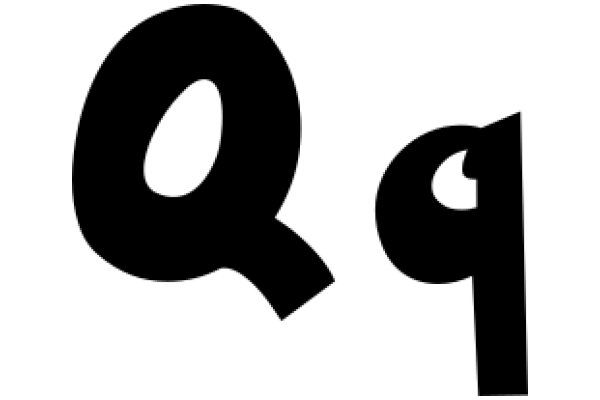 Typography Art: The Letter 'Q'