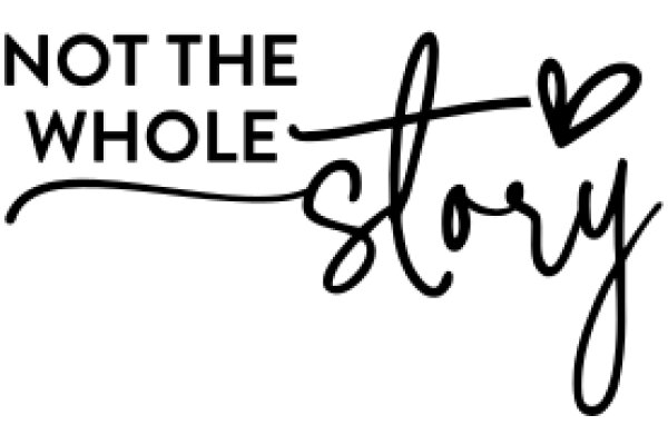 Not the Whole Story: A Graphic Design