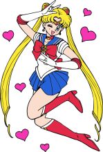 Sailor Moon: A Stylish Anime Character