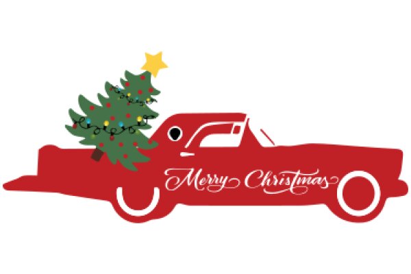 Merry Christmas: A Festive Car Decoration