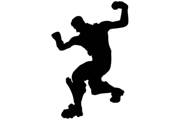 A Silhouette of a Person in Motion