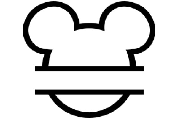 Simplistic Mickey Mouse Ear Icon