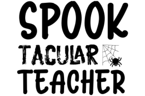 Spooktacular Teacher: A Halloween-themed poster for educators.