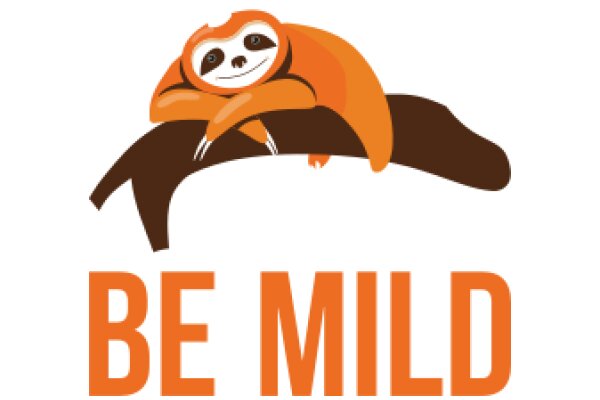 Be Mild: A Playful Advertisement Featuring a Sloth Character