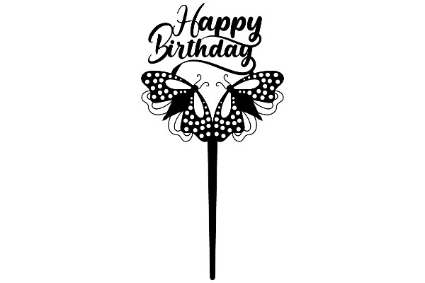 Happy Birthday Wishes: A Butterfly Greeting Card