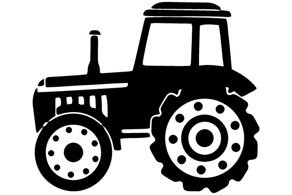 A Classic Illustration of a Tractor