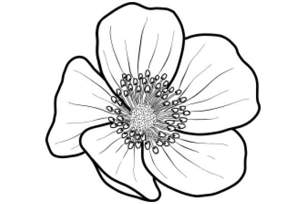 Stylized Flower Illustration