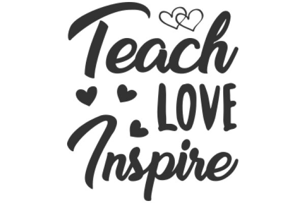 Inspirational Quote: Teach Love, Inspire Greatness