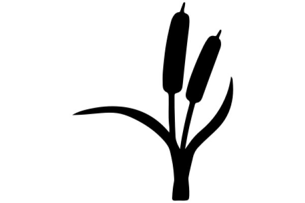 Simplistic Illustration of Asparagus