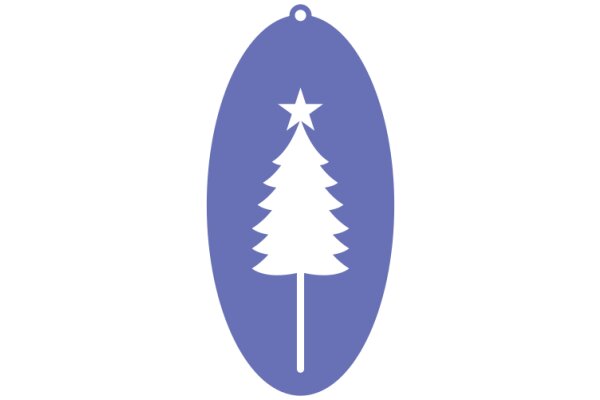 A Symbolic Representation of a Christmas Tree in a Shield Shape