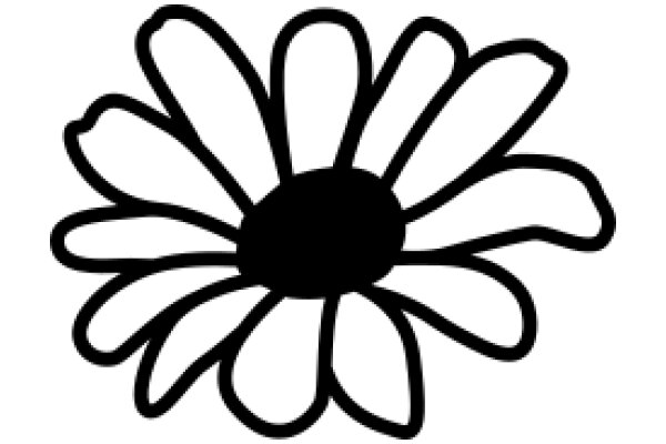 Simplistic Flower Drawing