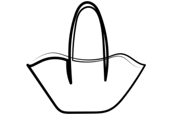 Simplistic Illustration of a Shopping Bag