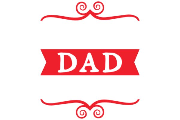 A Red and White Logo for a Father's Day Gift