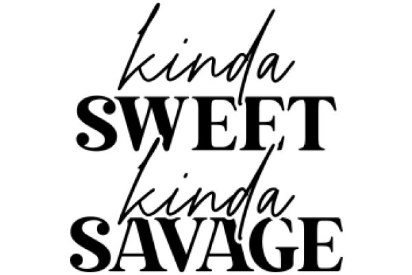 Kindness and Sweetness: A Savage Perspective