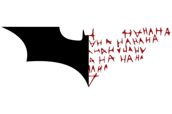 The Batman Logo with a Twist: A Play on Words