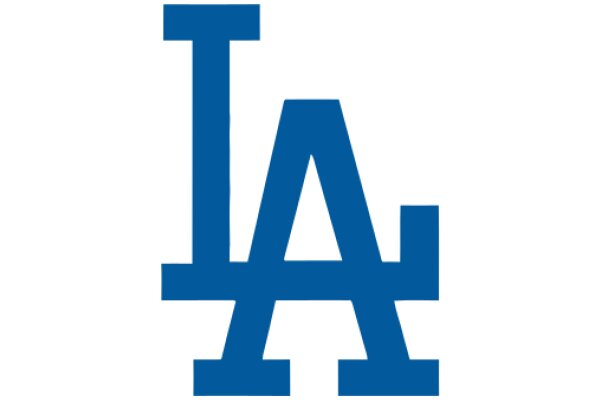 The Blue L.A. Logo