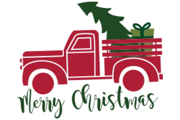 Merry Christmas: A Festive Truck Delivery