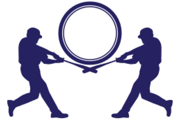 A Silhouette of a Baseball Player Swinging a Bat at a Hole