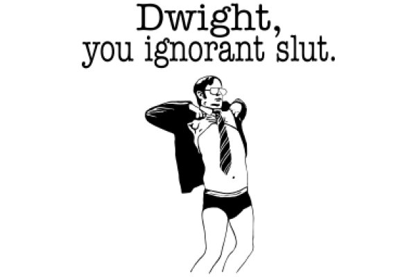 Dwight, You Ignorant Slut: A Comic Strip