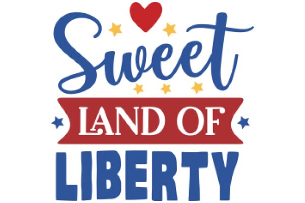 Sweet Land of Liberty: A Graphic Design Poster