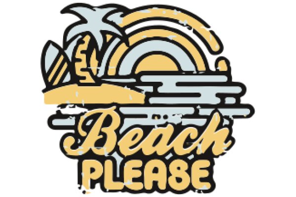 A Beach-Themed Logo for a Business