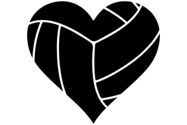 Volleyball Heart Logo