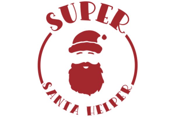 Super Santa Helper: A Festive Logo Design