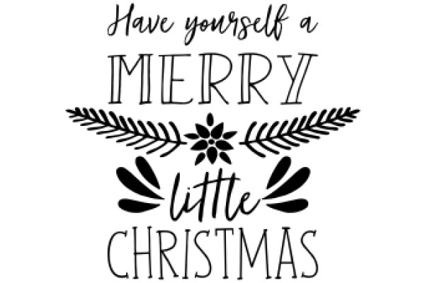 Merry Little Christmas: A Personalized Holiday Greeting