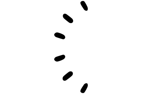 A Pattern of Black Circles on a White Background