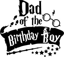 A Celebratory Birthday Greeting: 'Dad of the Birthday Boy'