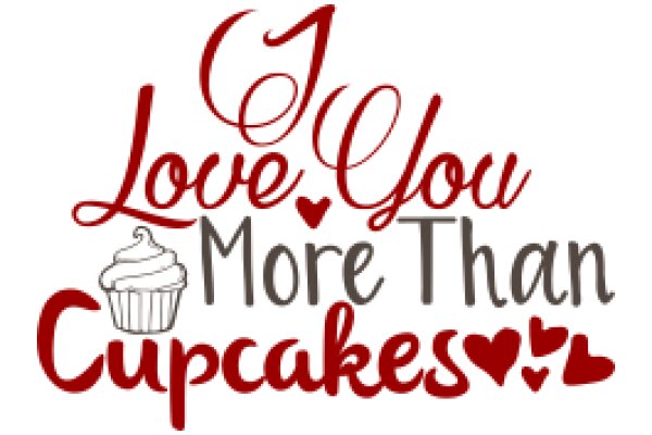 Cupcake Love: A Heartwarming Message of Affection and Delight