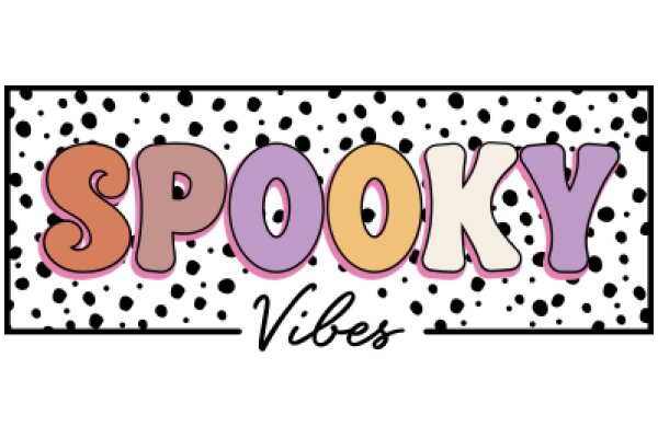 Spooky Vibes: A Graphic Design for a Halloween-themed Event or Merchandise