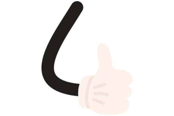 Simplistic Emoji Representation of a Thumbs Up