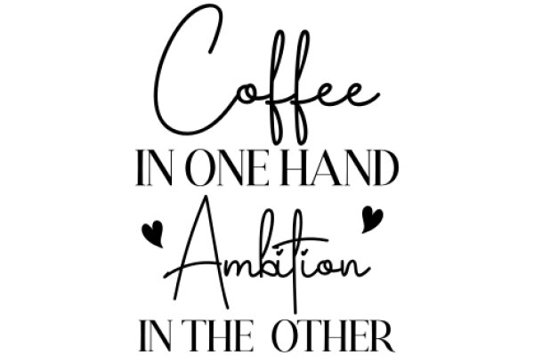 Coffee in One Hand, Ambition in the Other